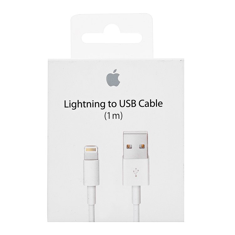 

Кабель USB-Lightning(8-pin), 1m, белый (MD818)