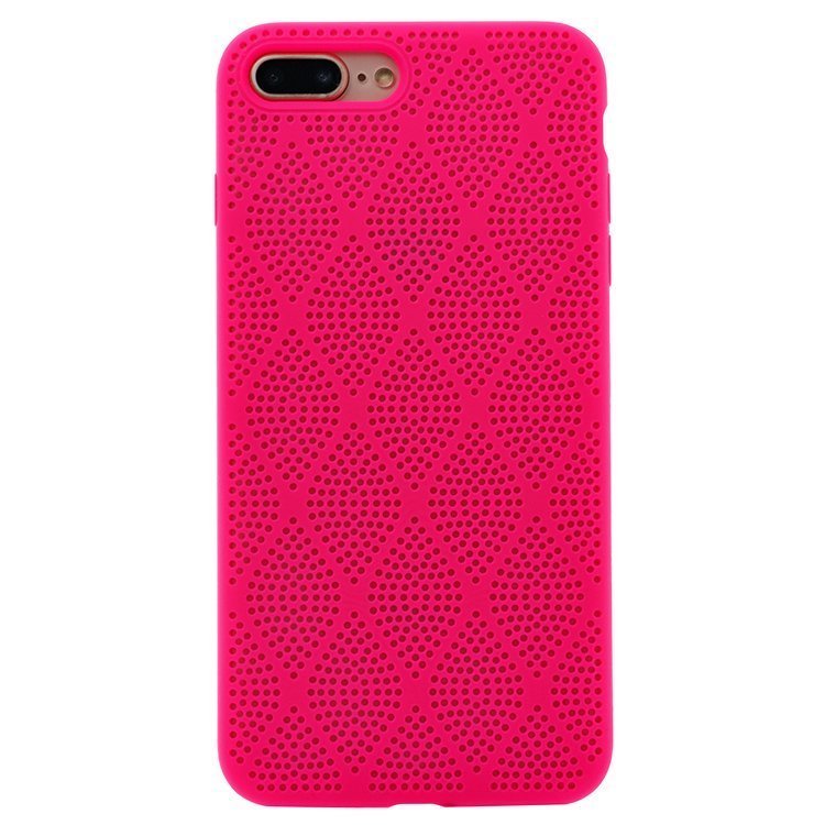 

Чехол-накладка No name SC119 для смартфона Apple iPhone 7 Plus/8 Plus, силикон, розовый (91117)
