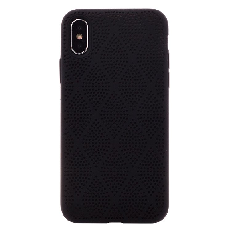 

Чехол-накладка No name SC119 для смартфона Apple iPhone X/Xs, силикон, черный (91126)