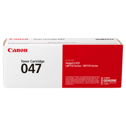 

Картридж лазерный Canon 047/2164C002, черный, 1600 страниц, оригинальный для Canon LBP112/LBP113W, 047