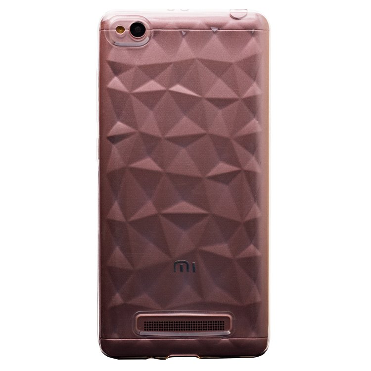 

Чехол-накладка SC073 для смартфона Xiaomi Redmi 4A, силикон, белый (78129)