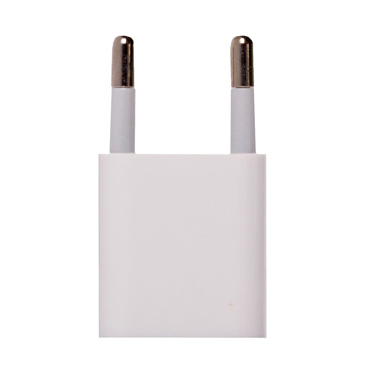 

Сетевое зарядное устройство Medium 3, 1USB, 1A, белый (47059), 3