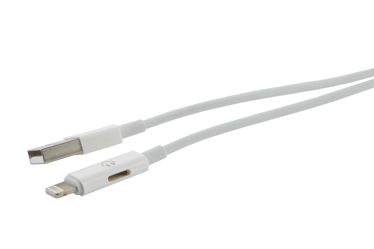 

Кабель USB-Lightning 8-pin, 1м, белый Red Line (УТ000016930)