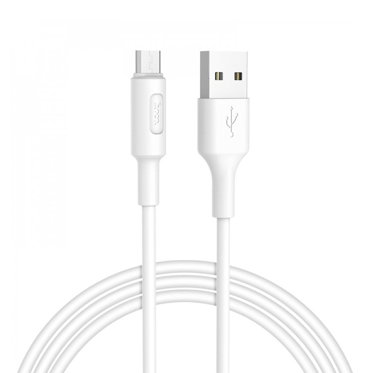 

Кабель USB-Micro USB, 2A, 1м, белый HOCO Soarer X25 (X25 Soarer), X25