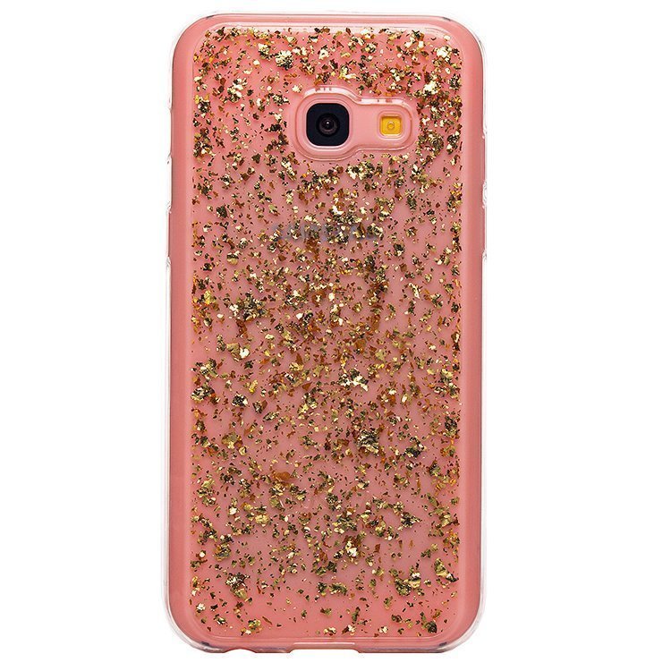 

Чехол-накладка No name SC103 для смартфона Samsung SM-A320 Galaxy A3 2017, пластик, золотистый (82205)