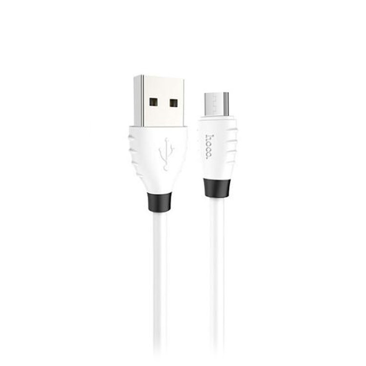 

Кабель USB-microUSB , HOCO, 1.2m, белый (X27 Excellent)