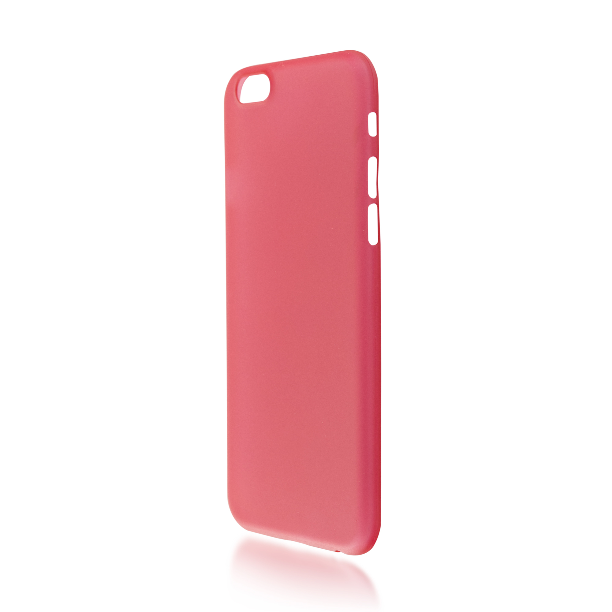 Чехол-накладка BROSCO SuperSlim для смартфона Apple iPhone 6, пластик, красный (IP6-PP-SUPERSLIM-RED)