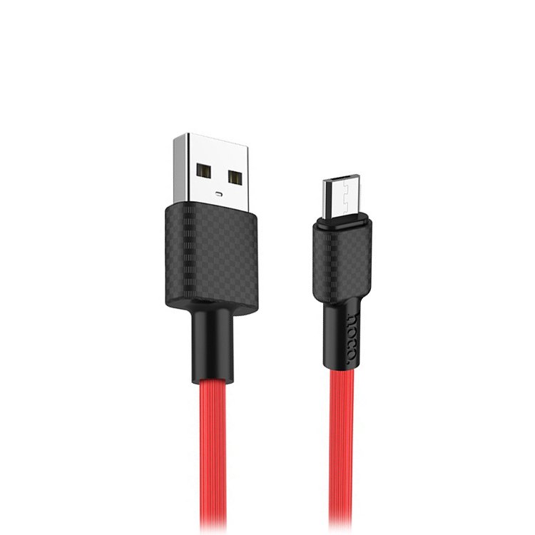 

Кабель USB-Micro USB, 2A, 1м, красный HOCO Superior style X29 (6957531089759), X29