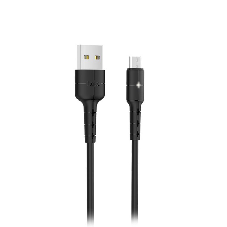 

Кабель USB-microUSB , HOCO, 1.2m, черный (X30 Star)