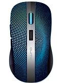 

Мышь беспроводная Qumo Comfort M18, 2400dpi, оптическая светодиодная, USB, разноцветный (22192), Comfort M18