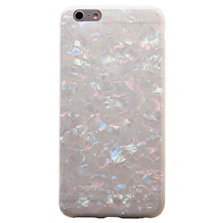 

Чехол-накладка SC115 для смартфона Apple iPhone 6 Plus/6S Plus, силикон, жемчужный (88647)
