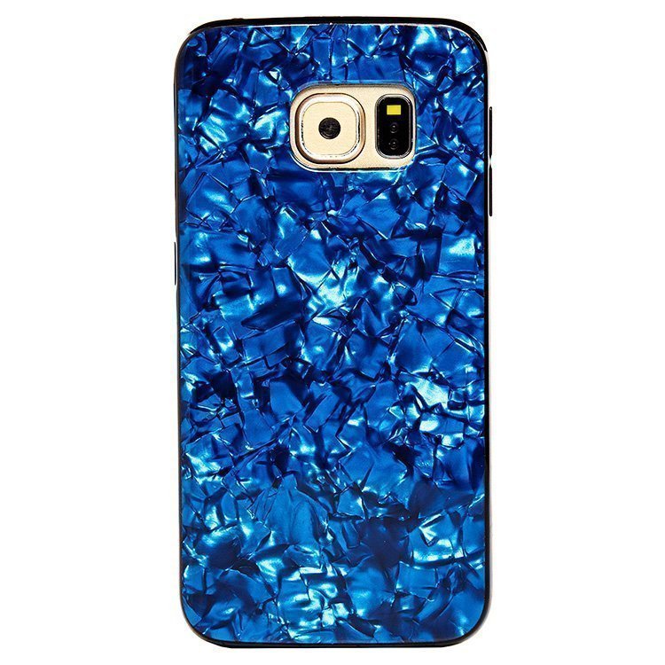 

Чехол-накладка SC115 для смартфона Samsung SM-G925 Galaxy S6 Edge, силикон, синий (88973)