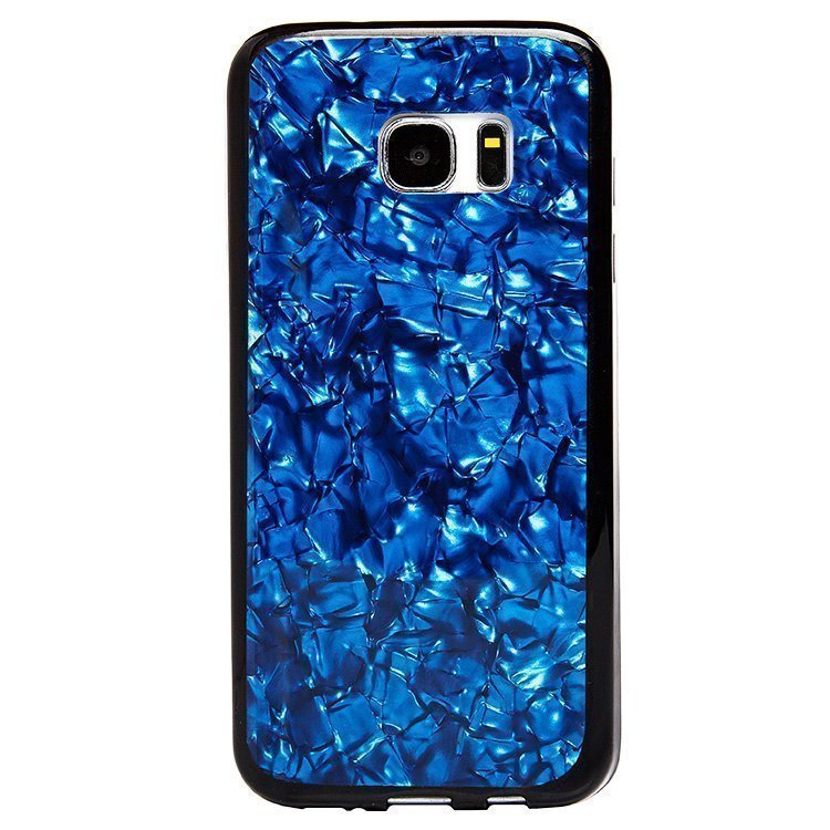 

Чехол-накладка SC115 для смартфона Samsung SM-G935 Galaxy S7 Edge, силикон, синий (88977)