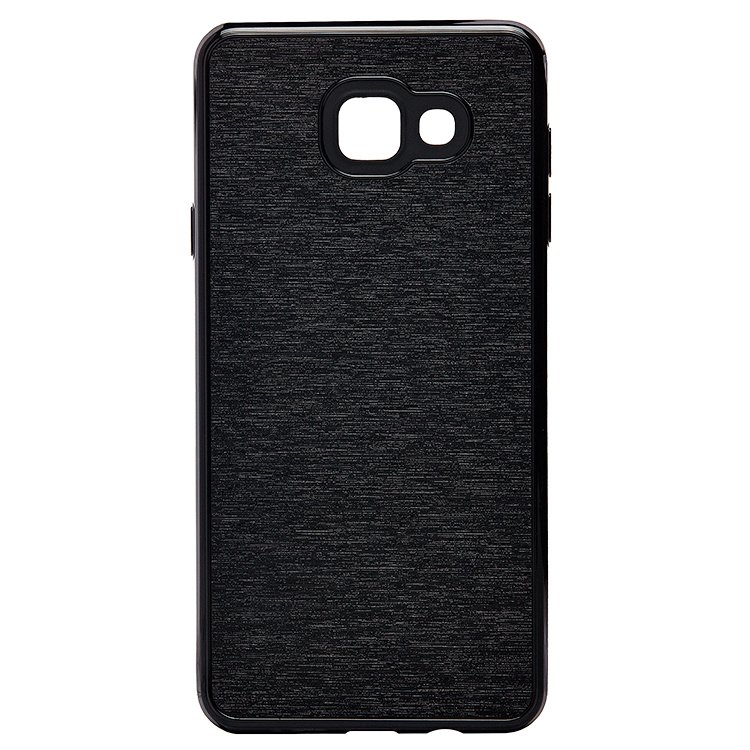 

Чехол-накладка No name SC110 для смартфона Samsung SM-A710 Galaxy A7 2016, пластик, черный (86213)