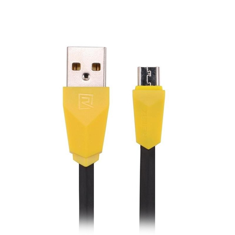 

Кабель USB-microUSB , Remax, 1m, черный (RC-030m Aliens)