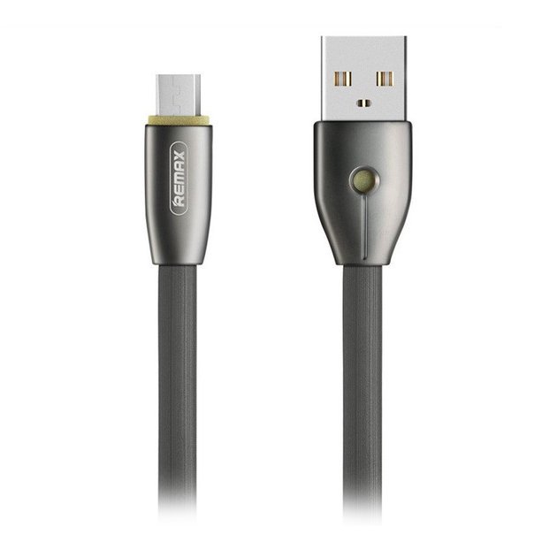 

Кабель USB-microUSB , Remax, 1m, черный (RC-043m Kinght)