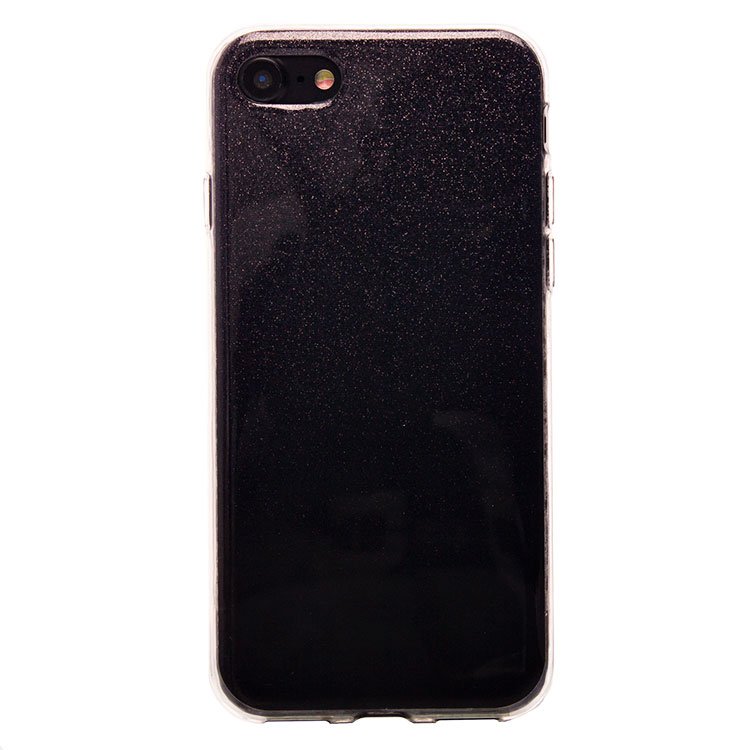 

Чехол-накладка Glamour для смартфона Apple iPhone 7/8, силикон, черный (64536)
