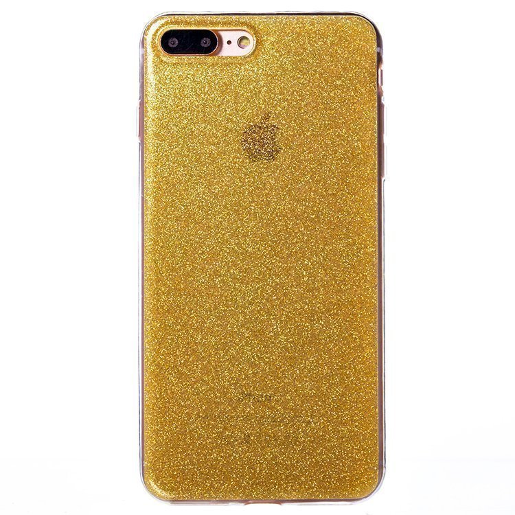 Чехол-накладка Glamour для смартфона Apple iPhone 7 Plus/8 Plus, силикон, золотистый (64548)