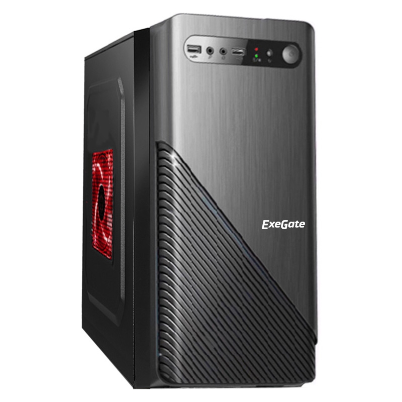 

Корпус ExeGate BAA-103, mATX, Mini-Tower, черный, 450 Вт (EX277799RUS), BAA-103