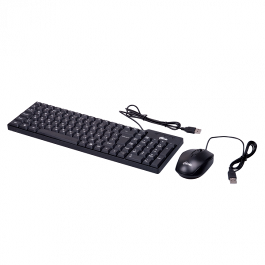 Клавиатура + мышь Ritmix RKC-010, USB, черный