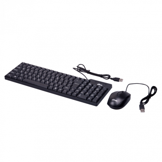 

Клавиатура + мышь Ritmix RKC-010, USB, черный, RKC-010