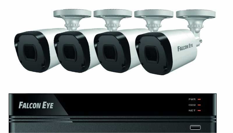 Комплект видеонаблюдения Falcon Eye FE-2104MHD KIT Smart, каналов 4, камер 4