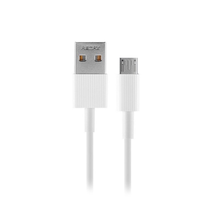 

Кабель USB-microUSB , Remax, 1m, белый (RC-120m Chaino)