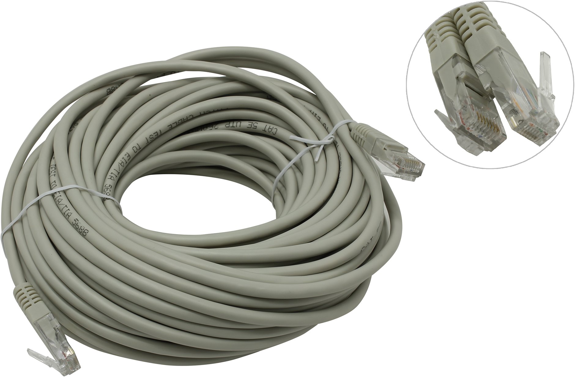 

Патч-корд UTP кат.5e, 20м, RJ45-RJ45, серый, 5bites (PUT50-200A), PUT50-200A