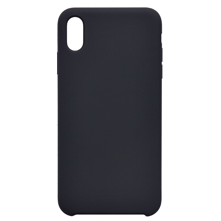 

Чехол-накладка Activ Original Design для смартфона Apple iPhone XS Max, силикон, темно-серый (90880)