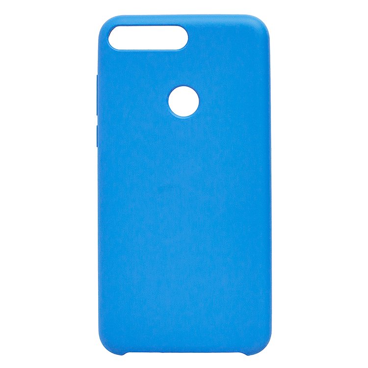 Чехол-накладка Activ Original Design для смартфона Huawei Honor 7C, силикон, голубой (88598)