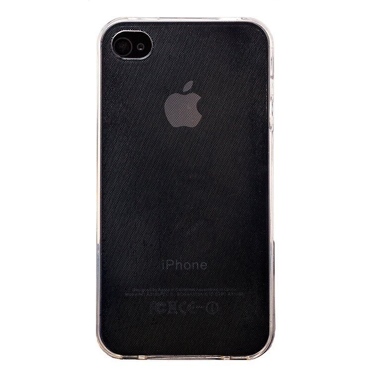 

Чехол-накладка Ultra Slim для телефона Apple iPhone 4, силикон, прозрачный (49307)