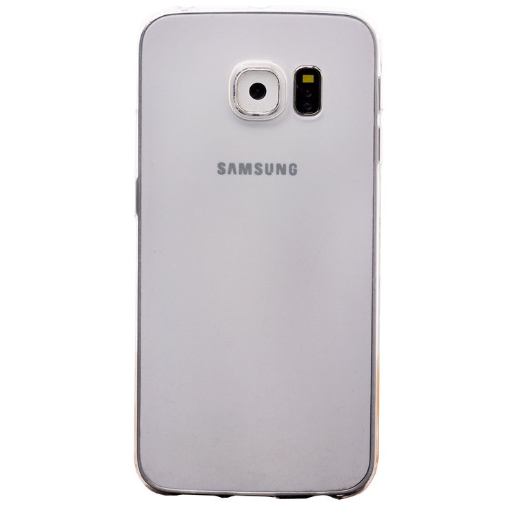 

Чехол-накладка Ultra Slim для смартфона Samsung Galaxy S6 Edge, силикон, прозрачный (49876)