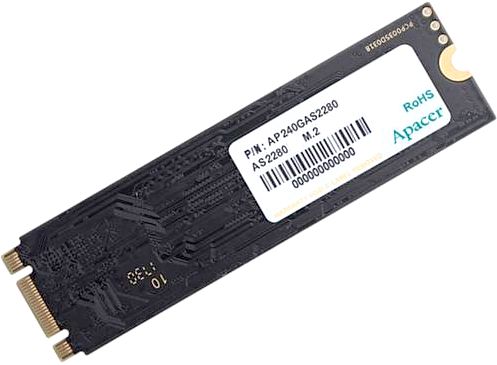 Твердотельный накопитель (SSD) Apacer 240Gb AS2280, 2280, M.2, NVMe (AP240GAS2280P4-1) - фото 1