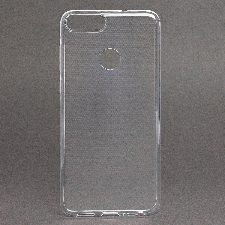 Чехол-накладка Ultra Slim для смартфона Huawei P Smart, силикон, прозрачный (83909)