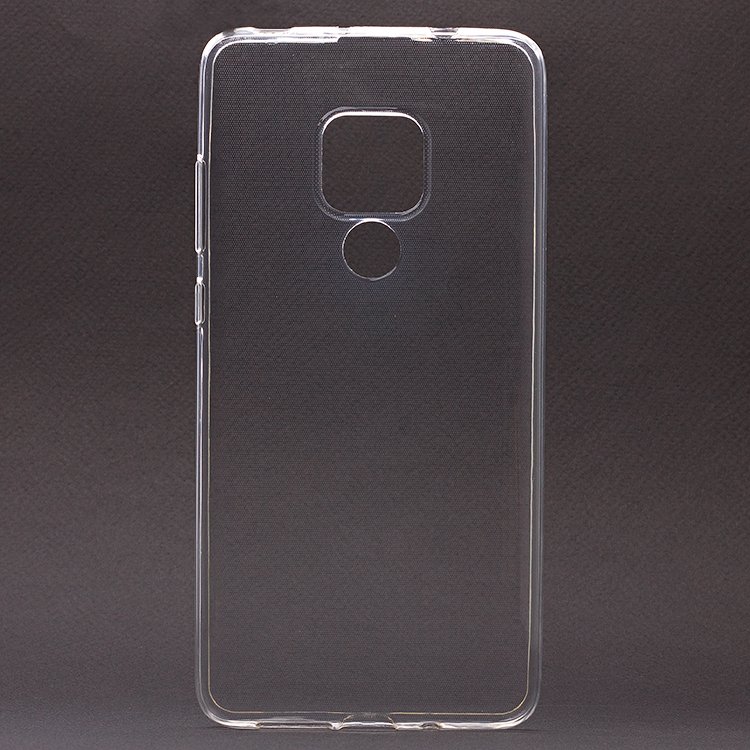 Чехол-накладка Ultra Slim для смартфона Huawei Mate 20, силикон, прозрачный (91173)