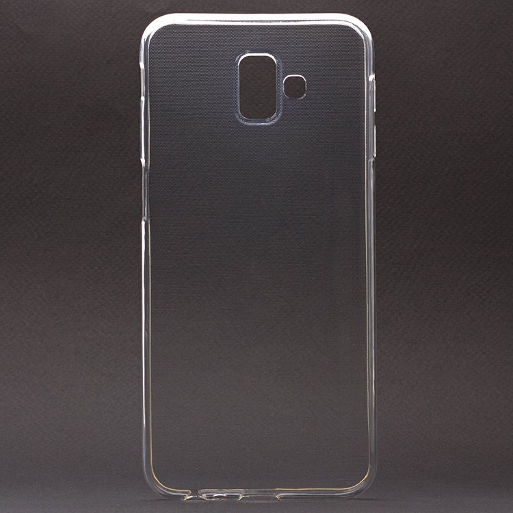 

Чехол-накладка Ultra Slim для смартфона Samsung SM-J610 Galaxy J6 Plus 2018, силикон, прозрачный (91053)