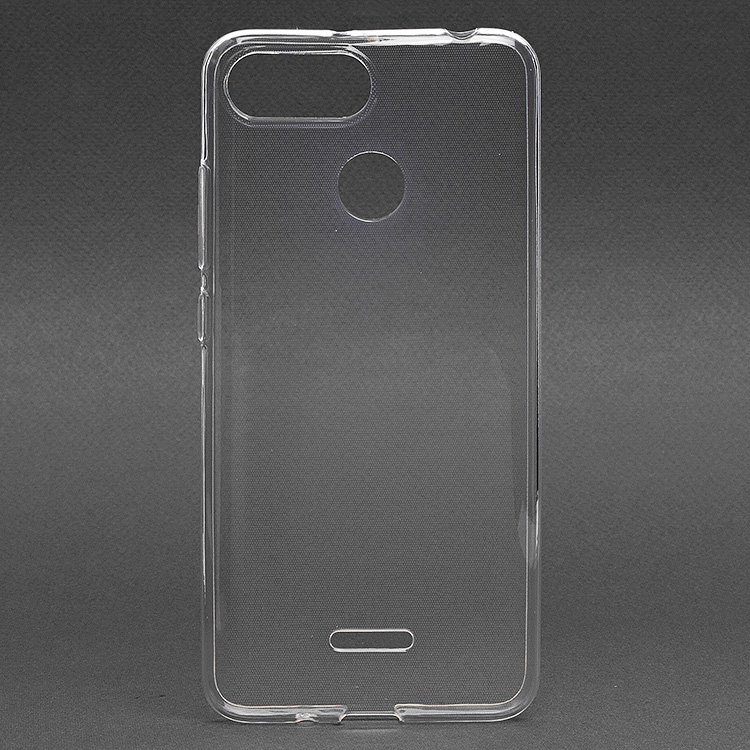

Чехол-накладка Ultra Slim для смартфона Xiaomi Redmi 6, силикон, прозрачный (89962)