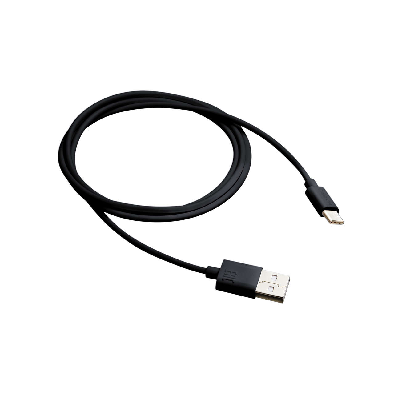 Кабель USB-Type-C, Canyon , 1m, белый, Гибкий провод с прочной поливинилхлоридной изоляцией (CNE-USBC1B)