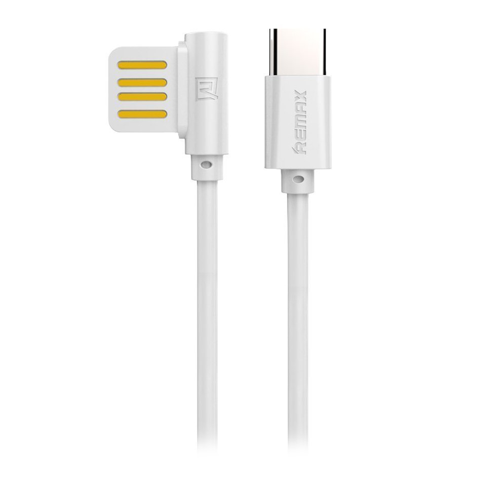 

Кабель USB- USB Type-C , Remax, 1m, белый (RC-075a Rayen series)