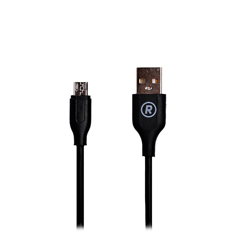 

Кабель USB-microUSB , RockBox, 1m, черный (RC-M01)