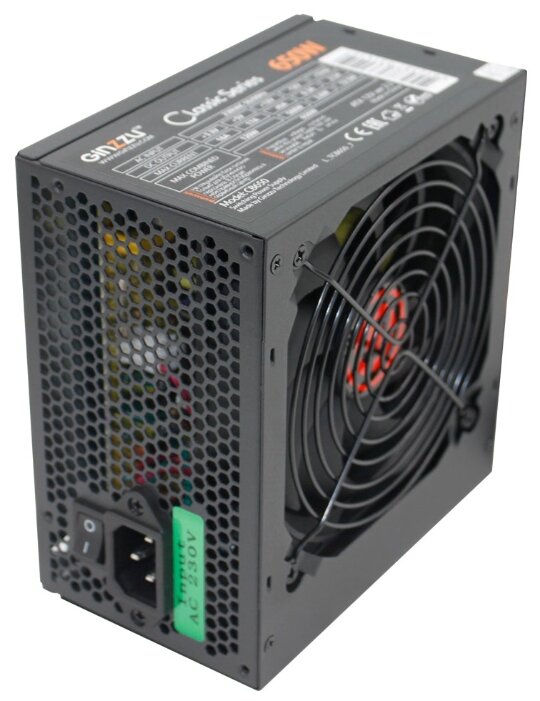

Блок питания 650 Вт ATX Ginzzu CB650 650W, 120 мм, CB650 650W