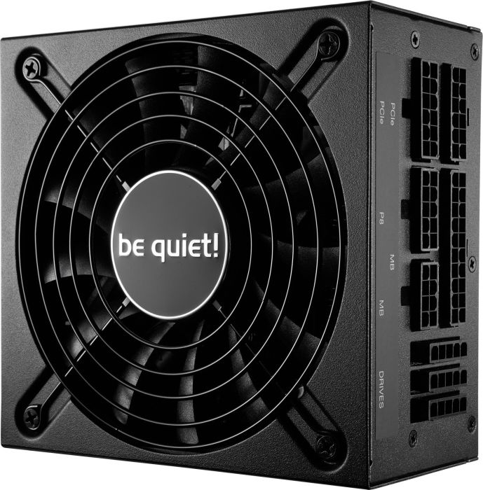 

Блок питания 500 Вт SFX be quiet! SFX L Power, 120 мм, 80 Plus Gold (BN238), SFX L Power