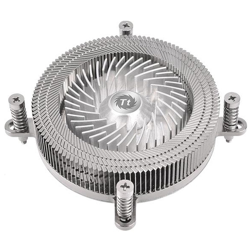 

Кулер для процессора Thermaltake Engine 27 для Socket 115x, 60мм, 2500rpm, 25 дБ, 70W, 4-pin PWM, Al+Cu (CL-P032-CA06SL-A), Engine 27