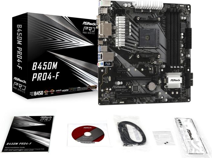 Asrock b450m pro4 socket am4 shop