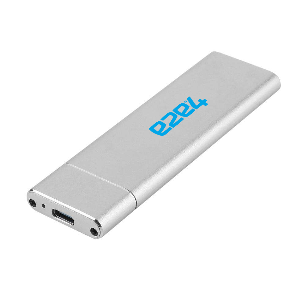 

Внешний бокс e2e4 M.2 SATA 2242/2260/2280 USB 3.1 Type-C, серебристый (OT-EXBOX-M2-S), M.2 SATA