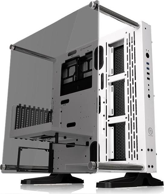 

Корпус Thermaltake Core P3 TG Snow, ATX, Midi-Tower, 2xUSB 3.0, белый, без БП (CA-1G4-00M6WN-05), Core P3 TG Snow