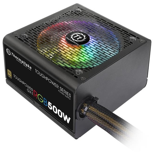 

Блок питания 500Вт ATX Thermaltake Toughpower GX1 RGB 500W, 120 мм, 80 Plus Gold (PS-TPD-0500NHFAGE-1), Toughpower GX1 RGB 500W