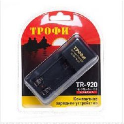 Зарядное устройство для аккумуляторов ТРОФИ TR-920, AA/AAA, черный (C0031275)