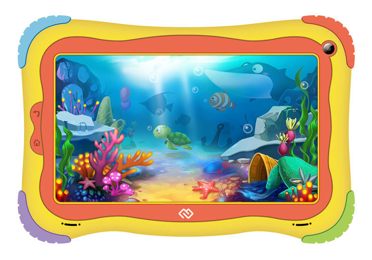 Планшет Digma Optima Kids 7 7", 1Gb/16Gb, разноцветный