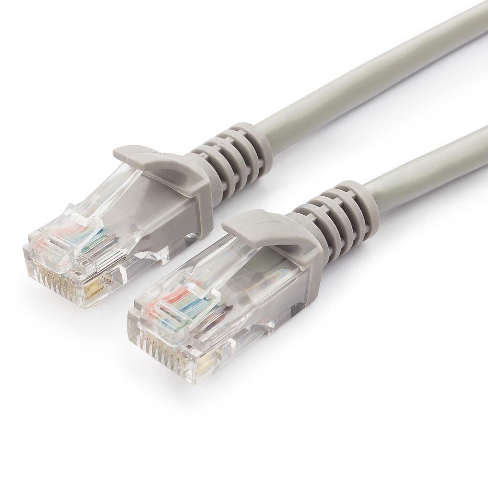 

Патч-корд UTP кат.5e, 15м, RJ45-RJ45, серый, Cablexpert (PP10-15M), PP10-15M